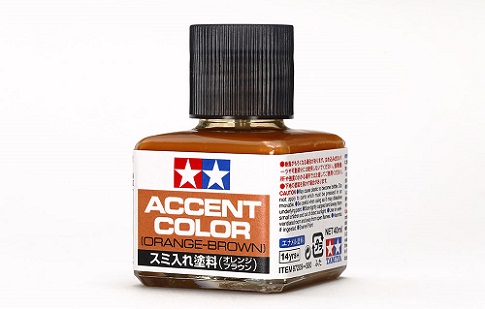 Panel Line Accent Color 40ml. Orange-Brown Tamiya 87209 * EURO 6,70 (Iva Incl.)