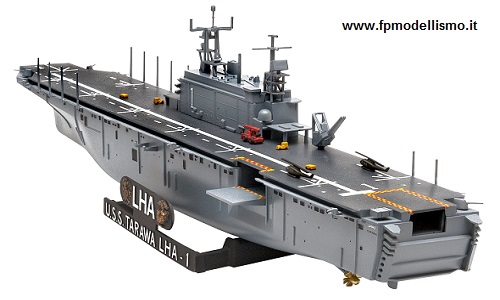 USS TARAWA LHA-1 - ASSAULT SHIP scala 1/720 Revell 05170 * EURO 25,00 in Kit ** Euro 65,00 Costruita (Iva Incl.)