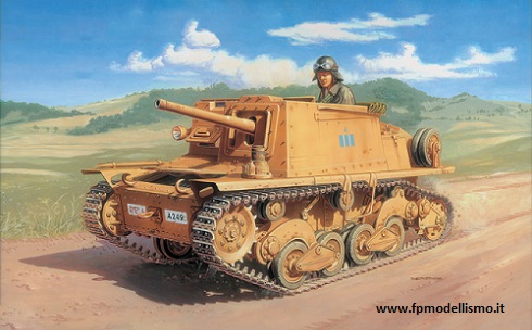 Semovente L40 da 47/32 scala 1:35 Italeri 6477 * EURO 30,00 in Kit * Euro 80,00 Costruito (Iva Incl.)