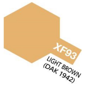 Colore XF-93 Light Brown DAK 1942 Matt Tamiya 10ml * EURO 3,00 (Iva Incl.) Disponibilit 6