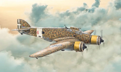 S.79 Sparviero Bomber Version in scala 1/72 IT1412 * Euro 28,40 in Kit * Euro 78,40 Costruito (Iva Incl.)