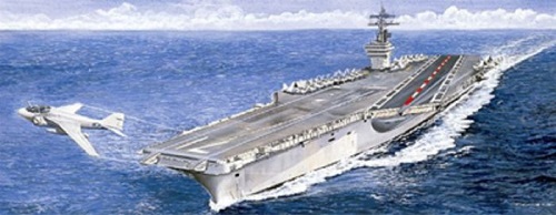 U.S.S. Theodore Roosevelt scala 1:720 Italeri 5531 * EURO 22,00 in Kit * Euro 102,00 Costruita (Iva Incl.)