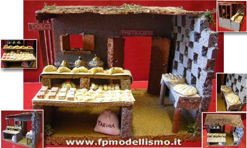 Presepi: Bottega dei Dolci * EURO 15,00 (Iva Incl.) OFFERTA VALIDA fino al 02 Gennaio 2026
