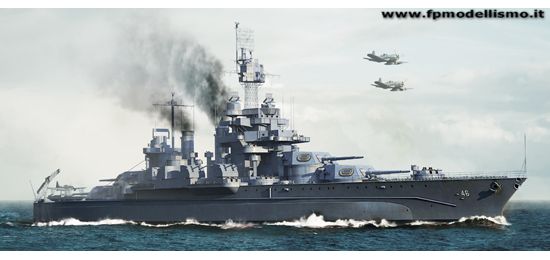 USS Maryland BB-46 1945 in Scala 1:700 Trumpeter 05770 * EURO 29,00 in Kit ** Euro 89,00 Costruita (Iva Incl.) OFFERTA VALIDA fino al 08 Gennaio 2026