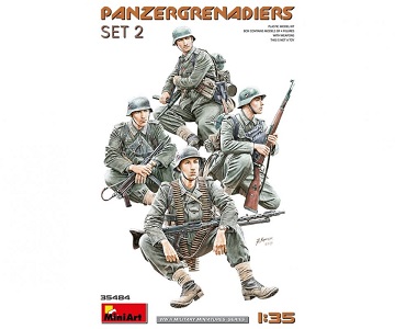 Panzergrenadiers Set 2 MiniArt 35484 * Euro 14,50 in Kit * Euro 34,50 Costruito (Iva Incl.)