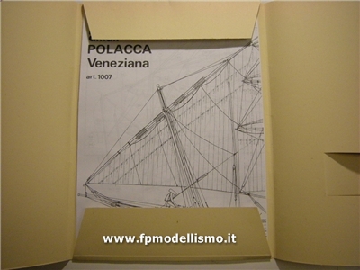 OCCASIONE: Piani Costruttivi 1007 AMATI Polacca Veneziana 1:150 * EURO 5,00 (Iva Incl.)