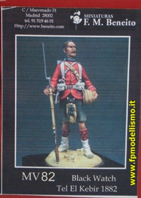  Black Watch Tel El Kebir 1882 * EURO 18,00 (Iva Incl.) N.B. 28,00 euro acquistando 2 scatole 