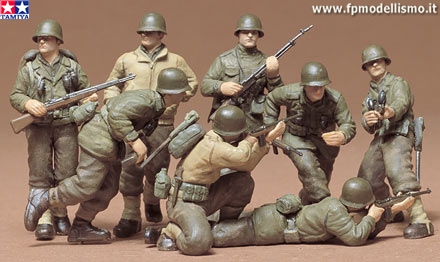 U.S.Infantry Eur.Theater 1:35 Tamiya 35048 * EURO 5,90 in Kit * Euro 25,90 Costruiti (Iva Incl.)