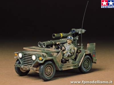 US M151A2 W/TOW Missle Launcher 1:35 Tamiya 35125 * Euro 14,50 in Kit ** Euro 39,50 Costruito (Iva Incl.)