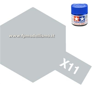 Colore Chrome Silver X11 Tamiya 10 ml * EURO 2,85 (Iva Incl.) Disponibilit 4