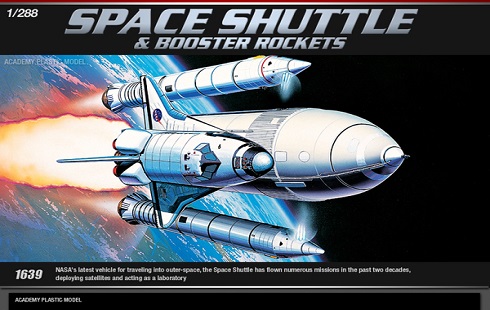 Space Shuttle/Booster Rockets 1:288 AC12707 * EURO 11,50 in kit ** Euro 31,50 Costruito (Iva incl.) 