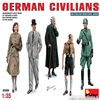 German Civilians in scala 1:35 MiniArt * Euro 11,00 in Kit * Euro 31,00 Costruiti (Iva Incl.) Art. Temporaneamente NON Disponibile