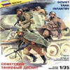 Soviet Tank Infantry 1:35 Zvezda 3544 * EURO 8,50 in Kit * Euro 18,50 Costruiti (Iva Incl.)