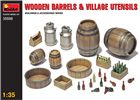 Wooden barrels & village utensils in scala 1:35 MiniArt 35550 * EURO 12,70 in Kit * Euro 22,70 Costruiti (Iva Incl.)