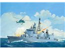 OFFERTA: German Frigate Class F122 in scala 1:300 Revell 05143 * EURO 22,00 in kit ** Euro 67,00 Costruita  (Iva Incl.)