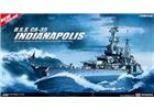 USS INDIANAPOLIS (CA-35) 1/350 Academy 14107 * EURO 45,50 in Kit * Euro 165,00 Costruita (Iva Incl.) 