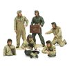 U.S. Tank Crew Set European Theater 1:35 Tamiya 35347 * Euro 19,60 in kit ** Euro 39,60 Costruito (Iva Incl.)