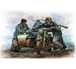 German Motorcyclists, WWII in scala 1/35 MB 35178 * EURO 17,50 in Kit * Euro 37,50 Costruiti (Iva Incl.)