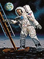 Apollo 11 Astronaut on the Moon 1:8 Revell 03702 * EURO 35,40 in Kit ** Euro 65,40 Costruito (Iva Incl.)