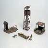 Battlefield Buildings in scala 1/72 Italeri 6130 * EURO 10,00 in Kit ** Euro 30,00 Costruito (Iva Incl.)