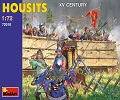 HOUSITS - XV th Century in scala 1/72 MiniArt 72010 * EURO 10,00 in Kit * Euro 40,00 Costruiti (Iva Incl.)