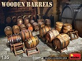 Wooden Barrels in scala 1/35 MiniArt 35632 * * Euro 15,00 in kit ** Euro 35,00 Costruito (Iva Inc.)