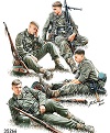 German Infantry at rest in scala 1/35 MiniArt 35266 * Euro 14,30 in kit * Euro 34,30 Costruito (Iva Inc.)