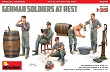 German Soldiers At Rest Special Edition in scala 1:35 MiniArt 35378 * EURO 15,00 in Kit ** EURO 40,00 Costruito (Iva Incl.)