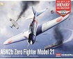 A6M2b Zero Fighter Model 21 scala 1/48 AC12352 * EURO 27,90 in Kit ** Euro 77,90 Costruito (Iva Incl.)